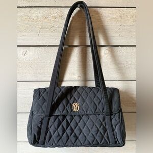 Vera Bradley Quilted Shoulder Bag with Gold Hardware